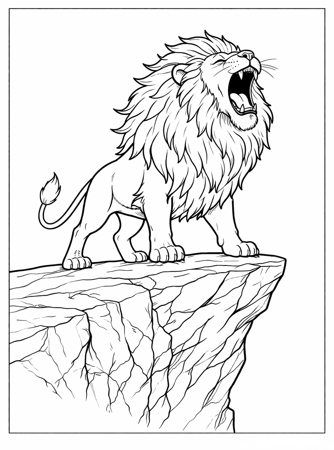 Aslan Boyama Sayfası Yazdır